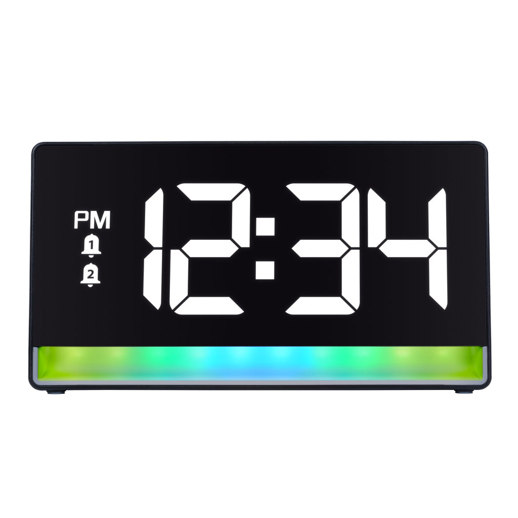 La Crosse Technology Digital Color Changing Deep Sleep Alarm Clock