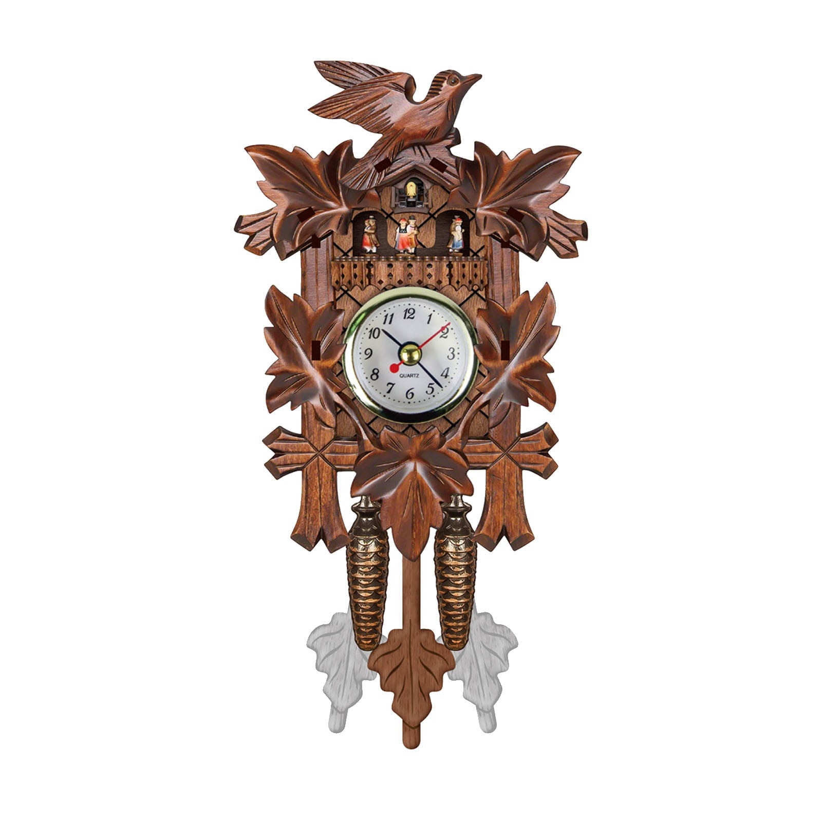 Cuckoo Cuckoo Wall Clock Chime Alarm Clock Retro Clock Wooden Living Room Clock,Wood Clock Wall Decor, Usupdd 2025 Cuckoo Cuckoo Wall Clock Chime